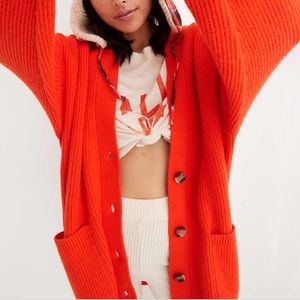 Aerie Cozy Up Oversized Cardigan